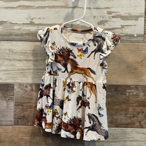 Posh Peanut Ruffled Bummie set